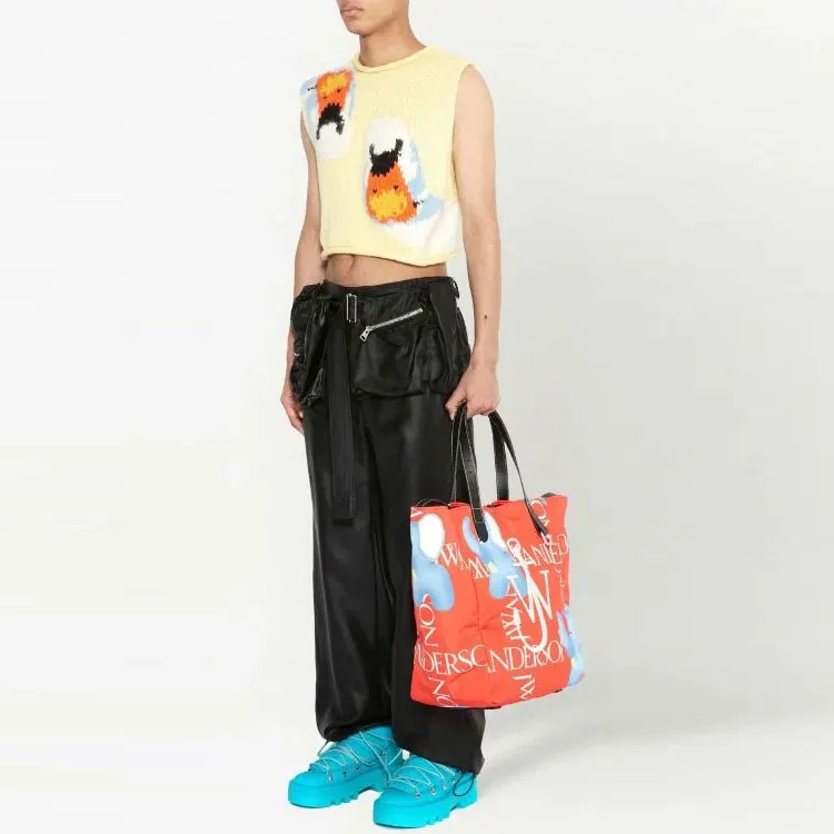 JW Anderson Tank Tops Men Light Yellow-3