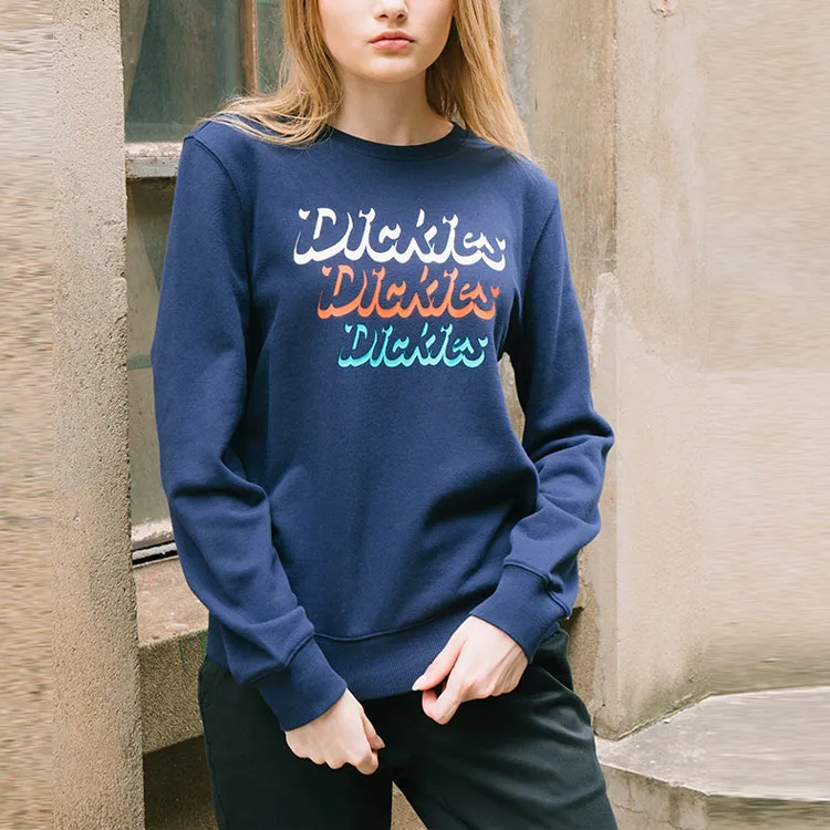 Dickies Sweatshirts Women's Navy Blue-3