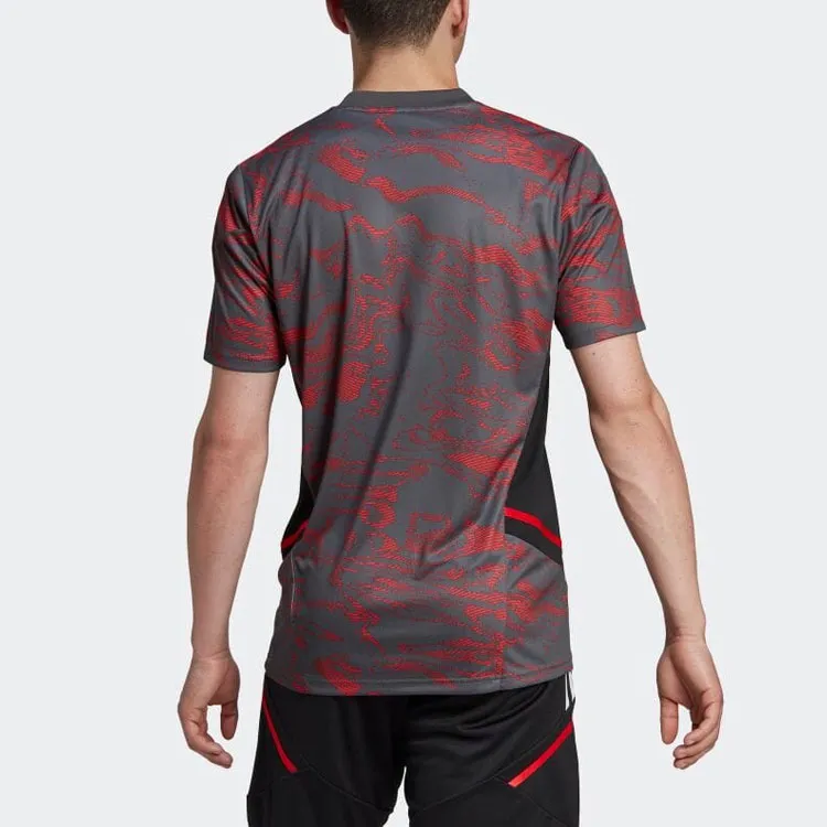 Adidas T-Shirts Men Dark Gray-3