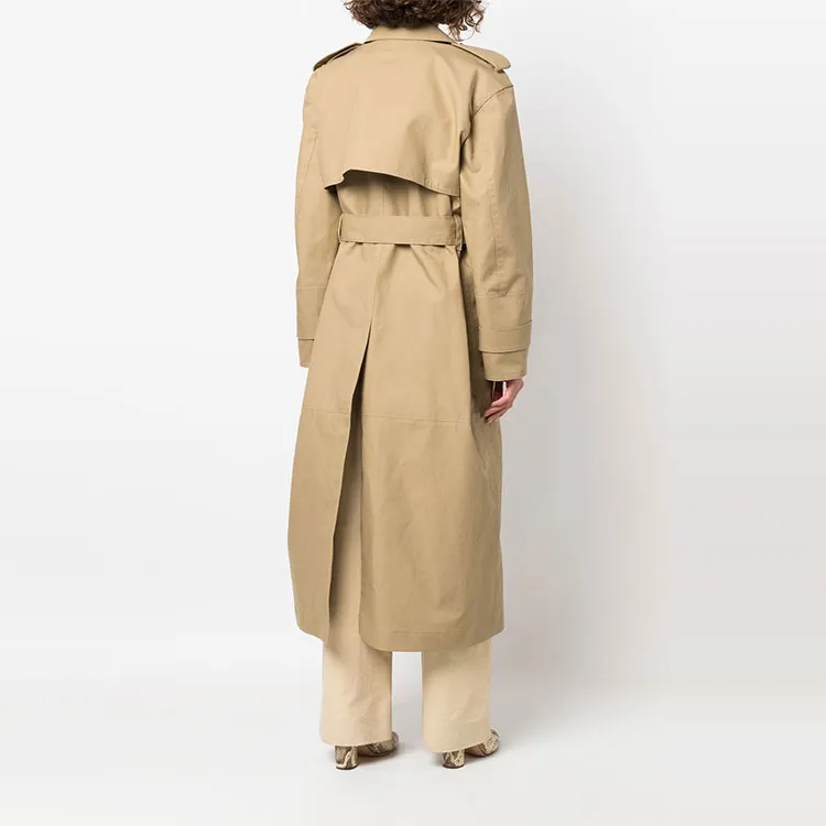 NANUSHKA Meeka Belted Oversized Trench Coat-2