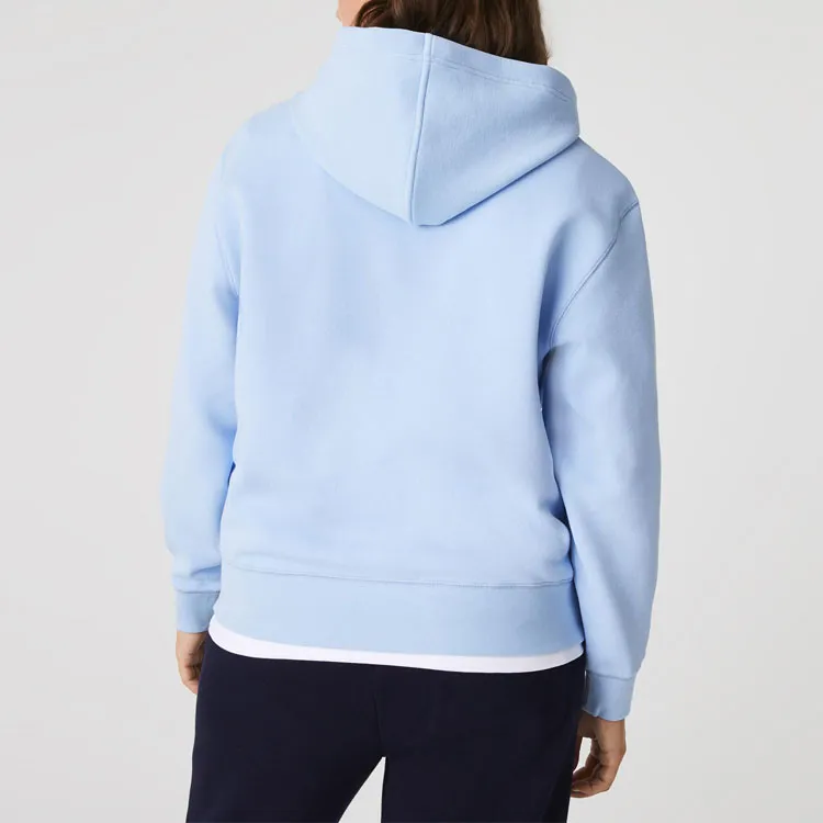 LACOSTE Crocodile Logo-patch Drawstring Hoodie-3
