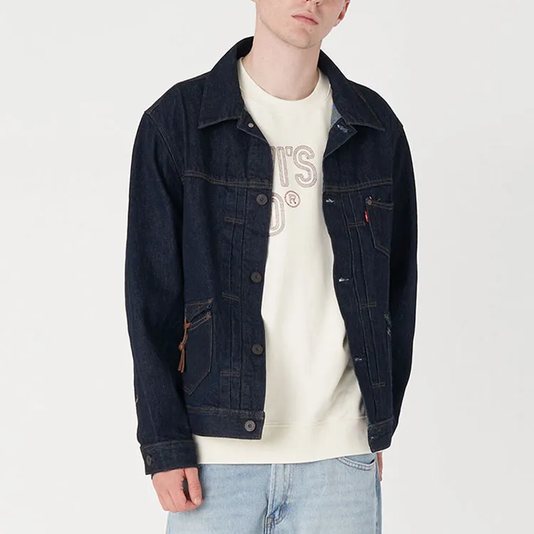 Levi's FW22 Denim Jacket Men's Dark Blue-2