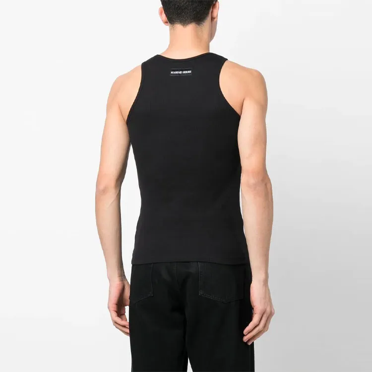 Marine Serre Embroidered logo Tank Top-2