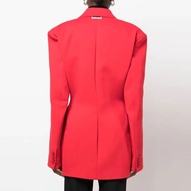 Vetements Business Suits Women's Red-2