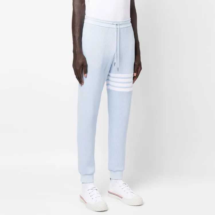 THOM BROWNE 4 Bar Drawstring Jogger Pants-3