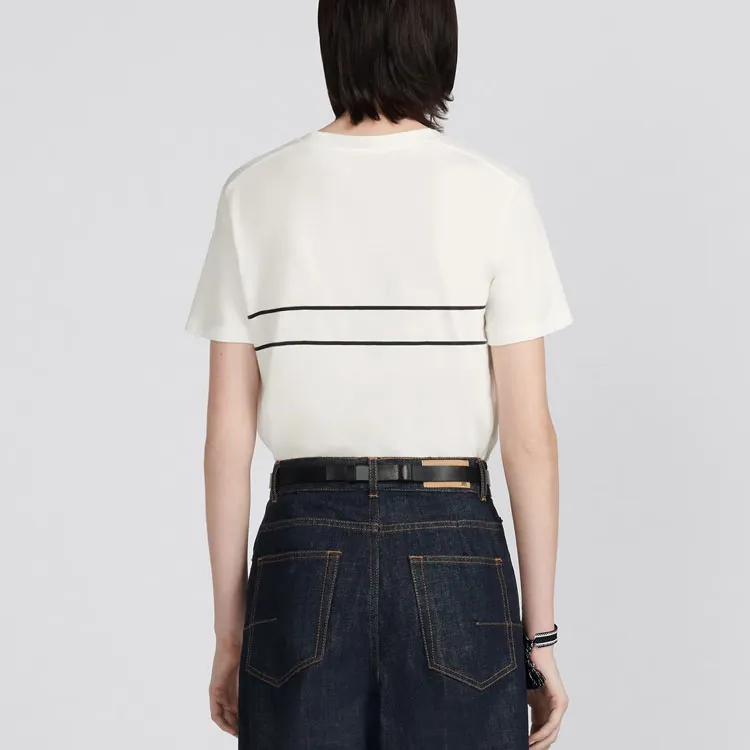 DIOR T Shirts Women's White-3