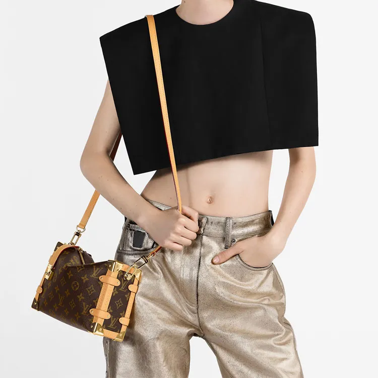 LOUIS VUITTON Side Trunk Handbag-8