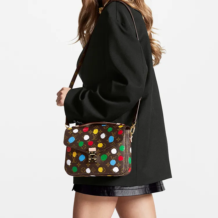 LOUIS VUITTON X Yayoi Kusama Pochette Metis Monogram Multicolor-6