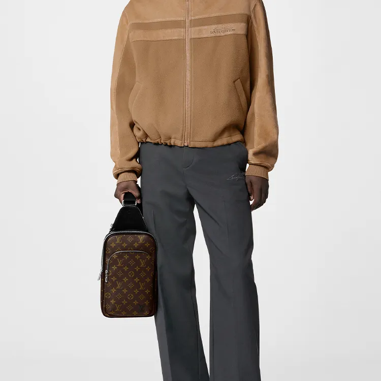 LOUIS VUITTON Avenue Slingbag Nm Monogram Macassar-7