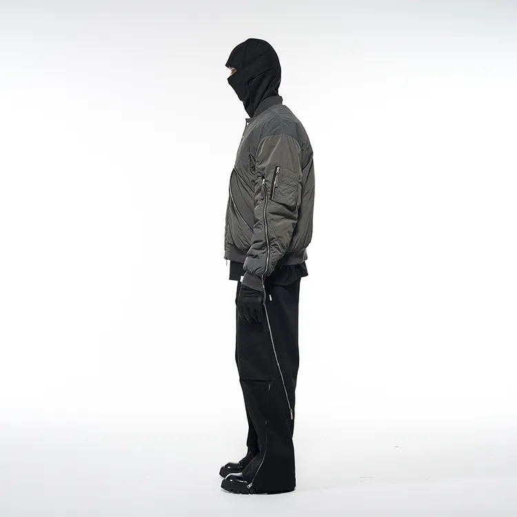 ATTEMPT Cargo Pants Men Black-2