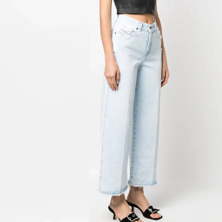 DIESEL 1999 Cropped Straight leg Jeans-3