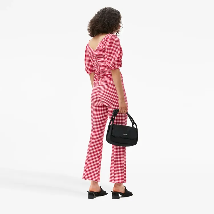 GANNI Casual Pants Women's Pink-1