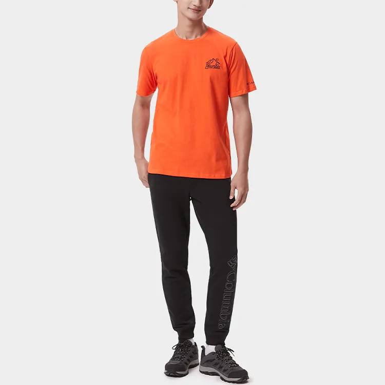 Columbia City Outdoor Collection T Shirts Men Orange-2
