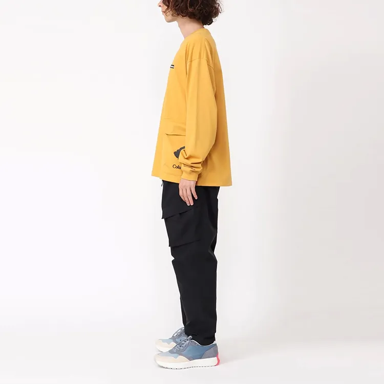 Columbia T Shirts Men Yellow-3