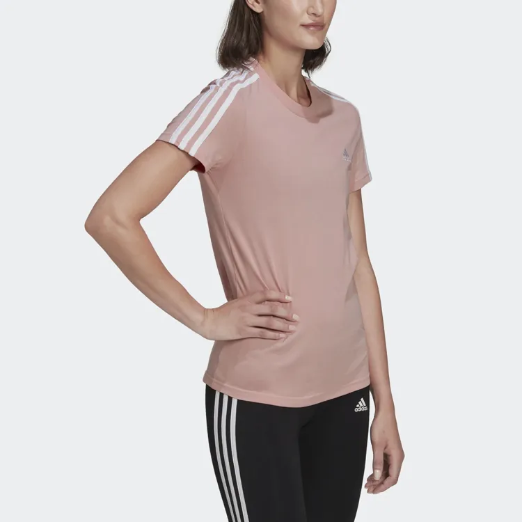 Adidas Essential T Shirts Women's Pink-3