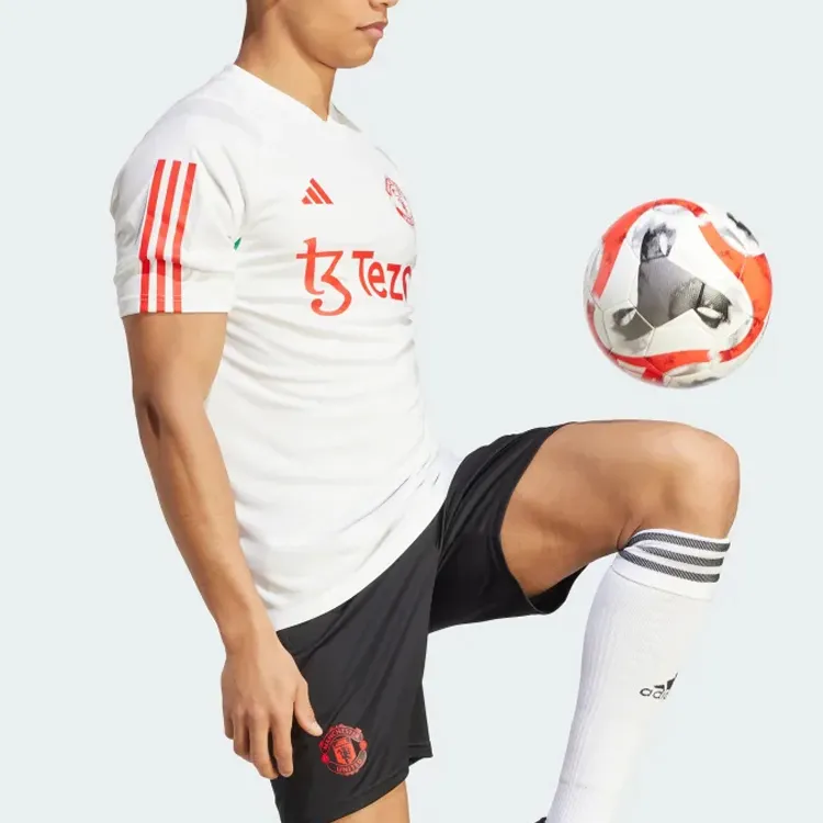 Adidas Manchester United Soccer Jerseys Men White-4