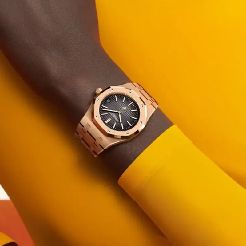 AUDEMARS PIGUET 2016 Pre owned Royal Oak Jumbo 39mm-3