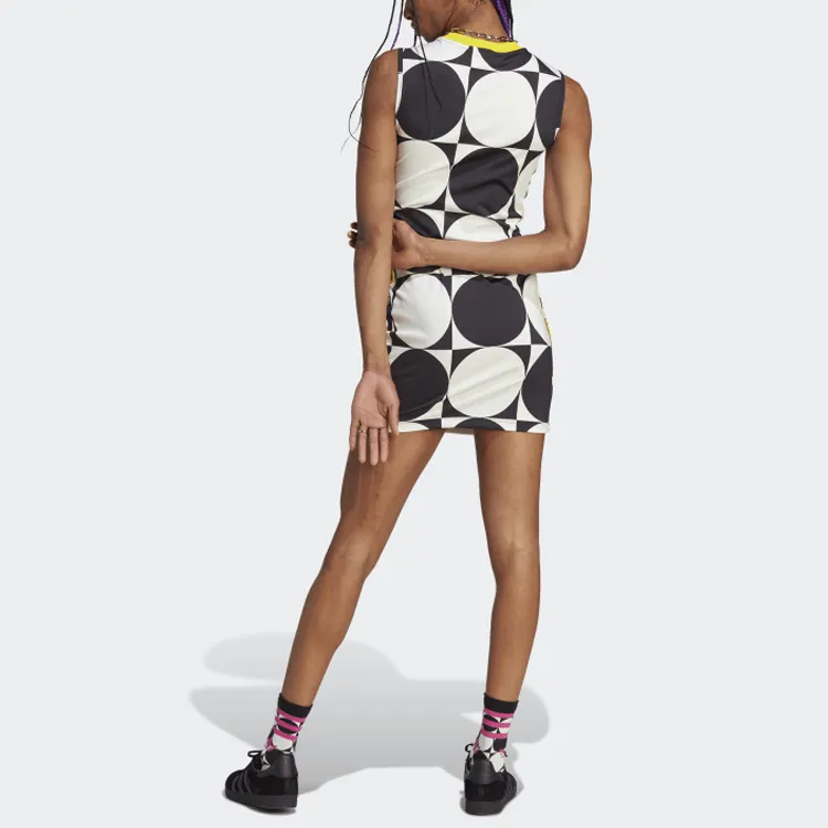 Adidas Originals Sleeveless Dresses Women's Black/White-2