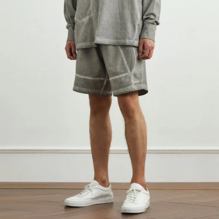ATTEMPT Casual Shorts Men Dark Gray-3