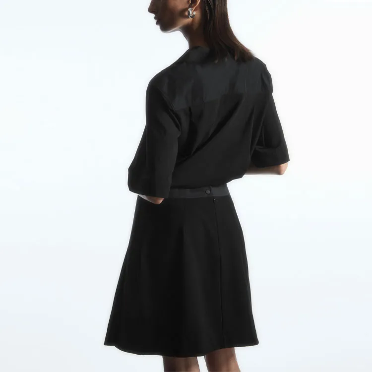 COS Casual Short Skirts Women's Black-2