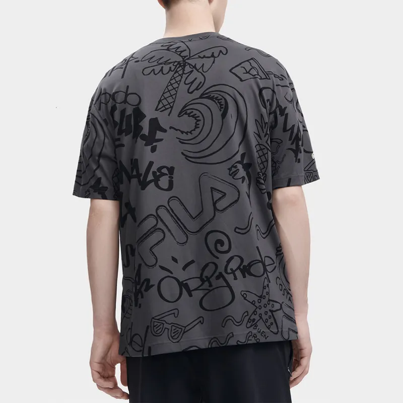 FILA T Shirt Men's All Over Print-3
