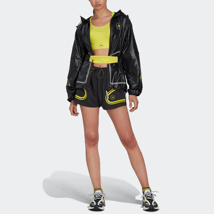 Stella Mccartney X Adidas Jackets Women's Black Yellow-3