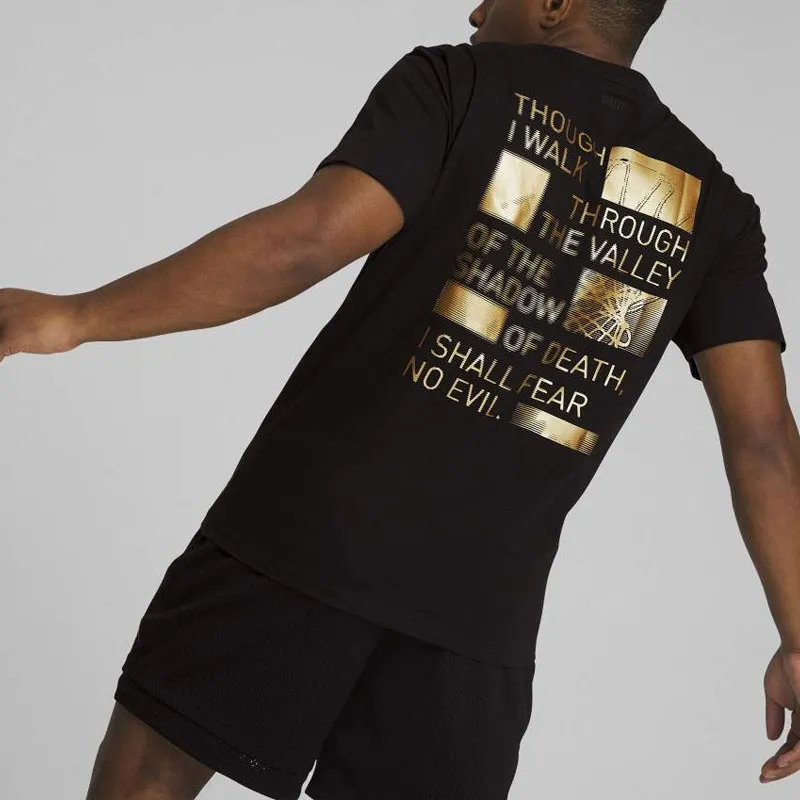 PUMA X Mikey Confidential 2 T Shirts Men Black-2