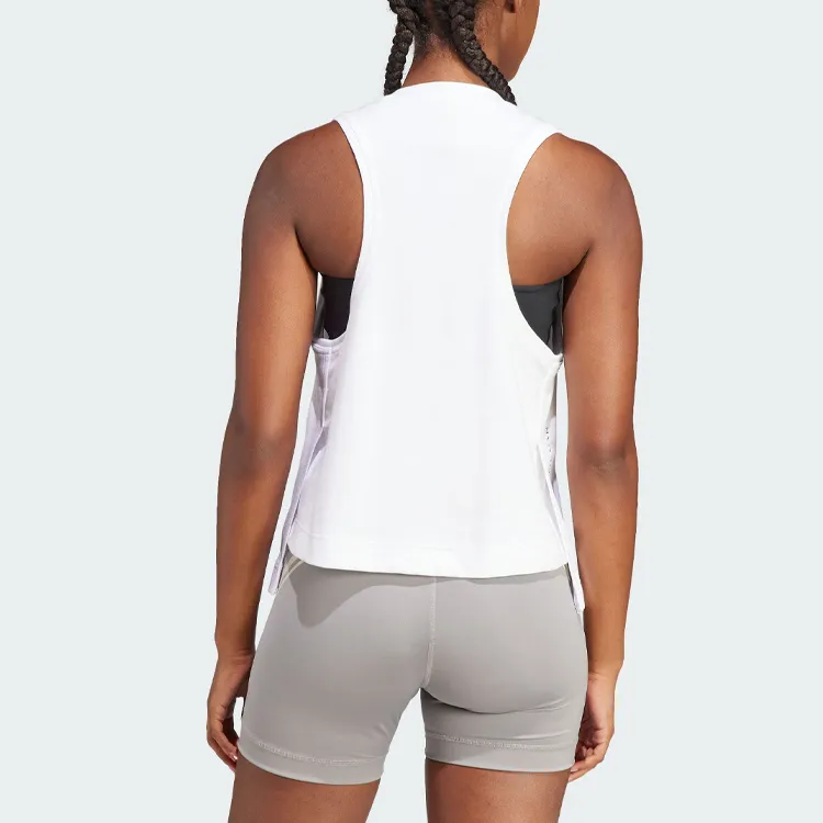Adidas Free Shipping With AdiClub Adidas By Stella McCartney Logo Tank Top-2