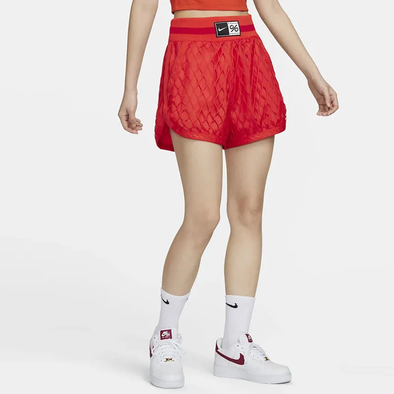 Nike Casual Shorts Women's Passionate Red-3