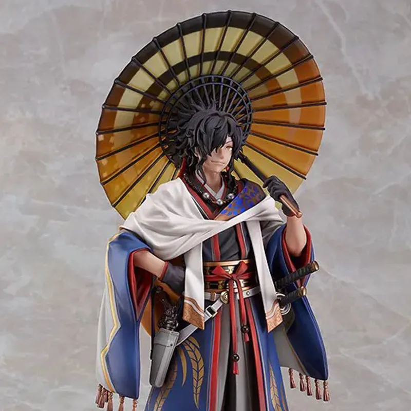 GSC Orange Rouge Fate Grand Order Assassin/Kaneda Izo Truly Handsome Feather Kimono Pants Version Scale Figures 29cm-1