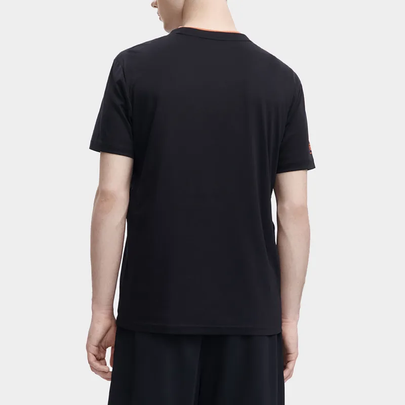 FILA T Shirts Men Jet Black-2