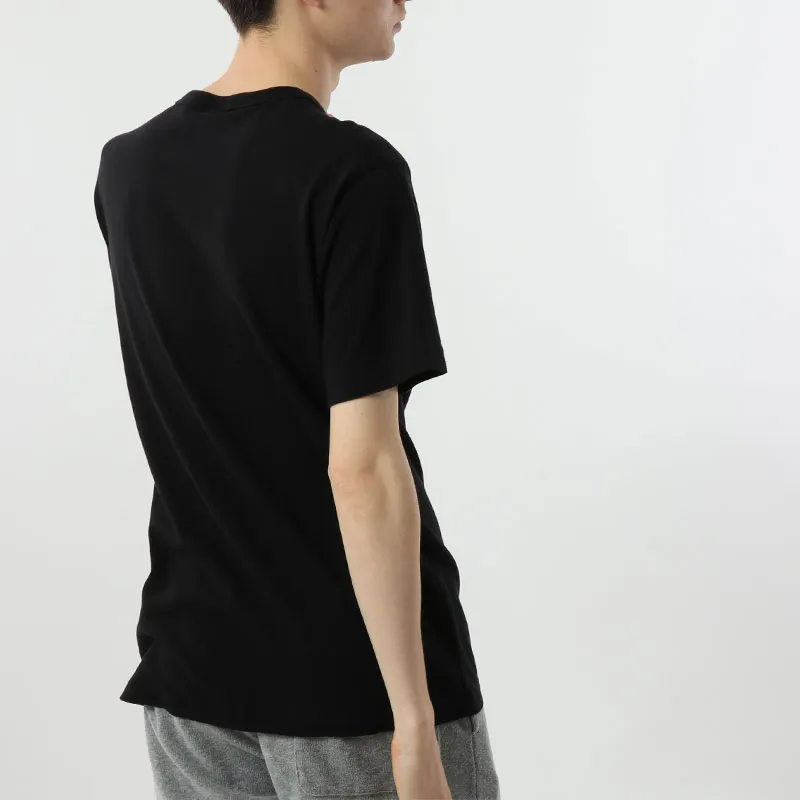 Champion T Shirt Unisex Black Japan Version-3