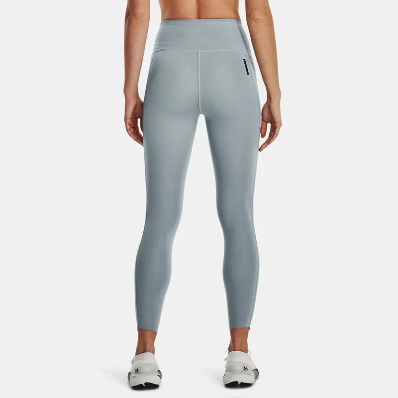 Under Armour Rush Yoga Pants Women's Harbor Blue-3