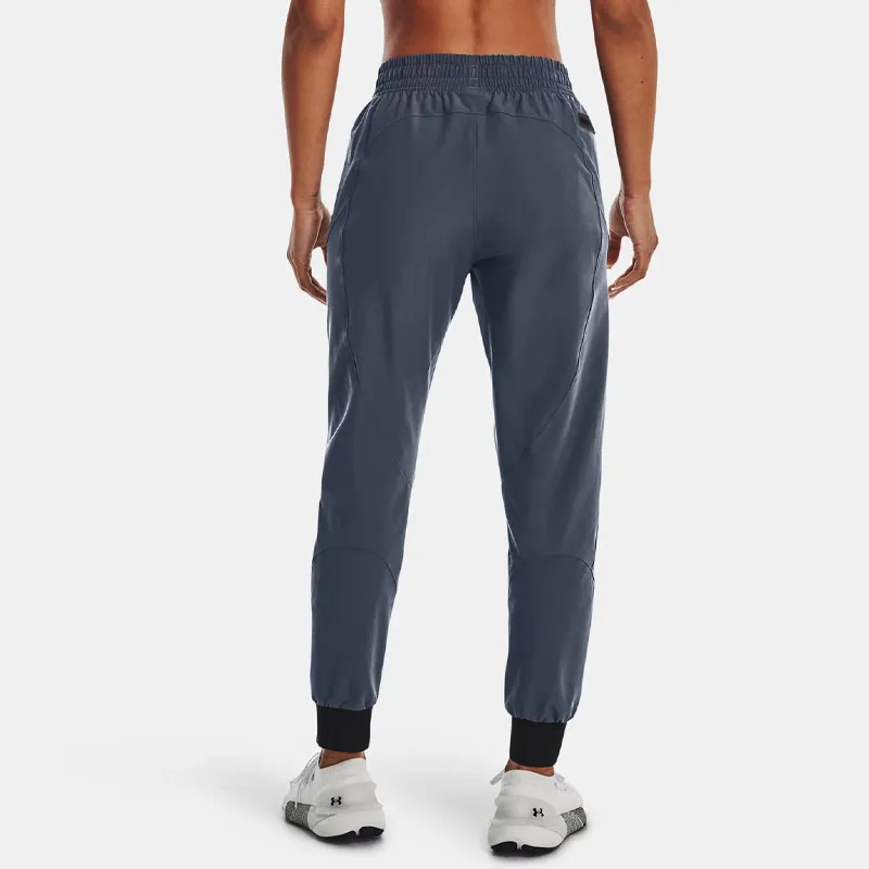 Under Armour Unstoppable Knitted Sweatpants Women's Downpour Gray-2