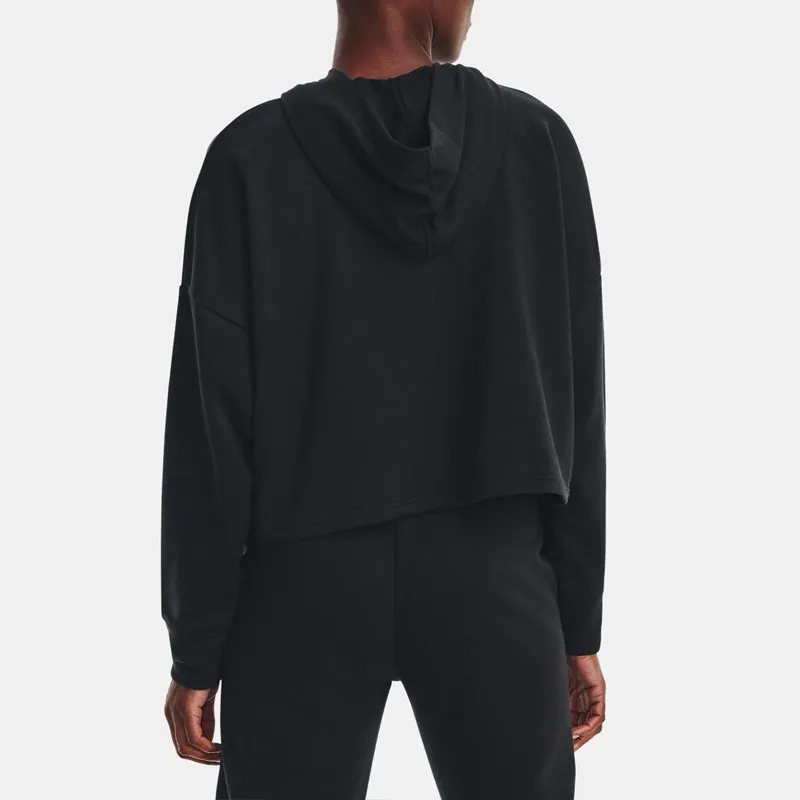 Under Armour Rival Sweatshirts Women's Black-3