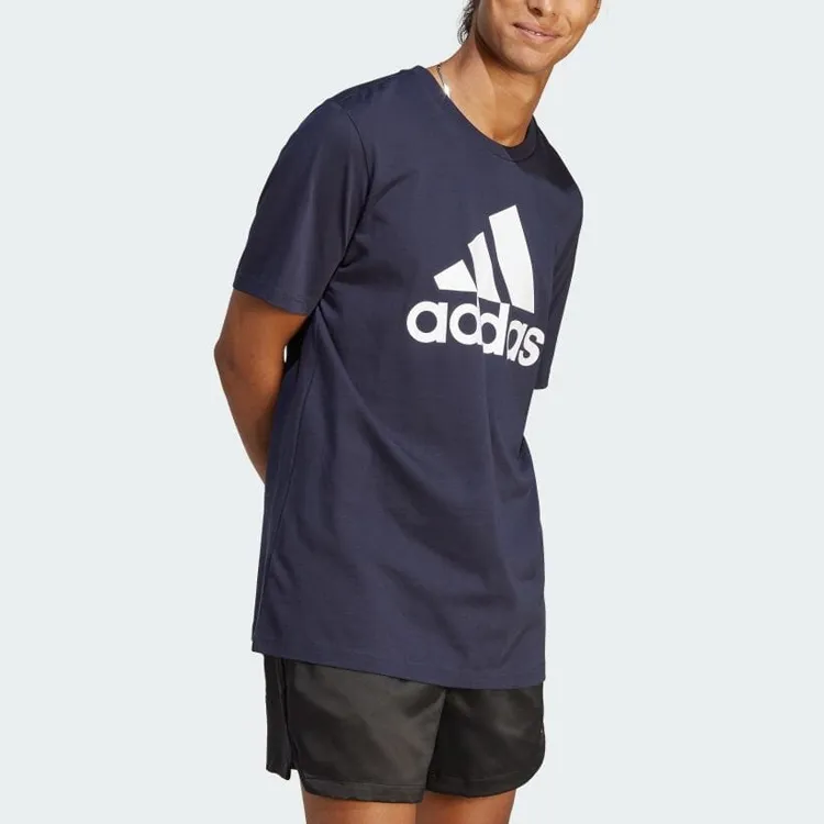 Adidas Essentials Single Jersey Big Logo Tee-4
