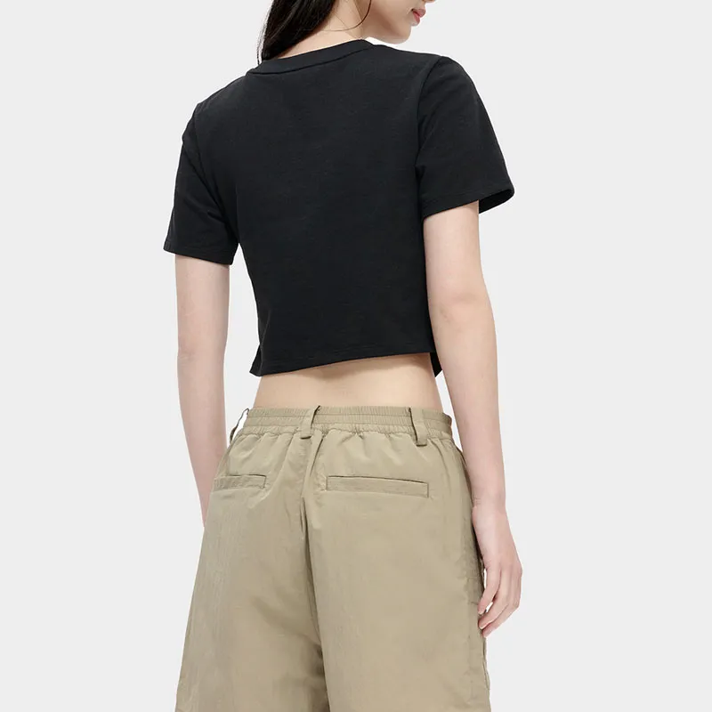 FILA FUSION STREET SPORT Crop Tops Women's Pitch Black-3