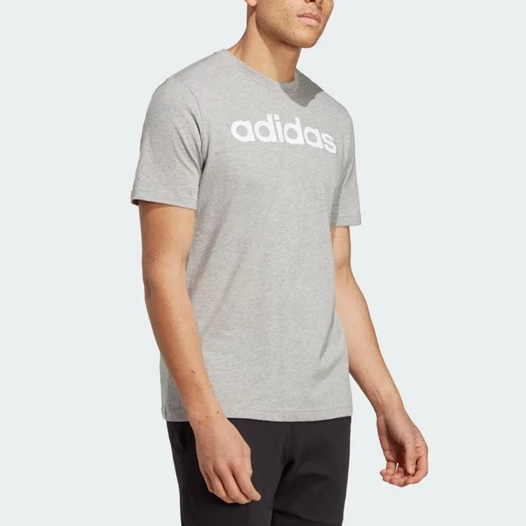 Adidas T Shirts Men Medium Gray-3