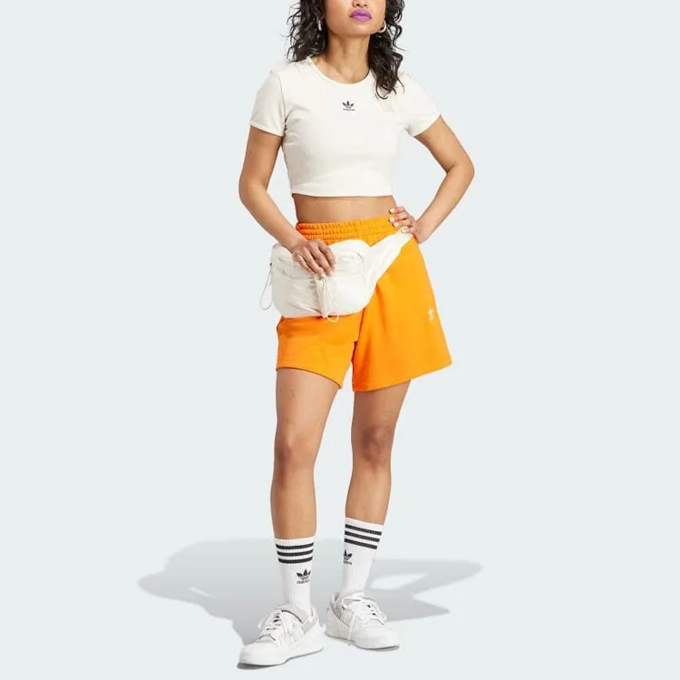Adidas Trefoil-embroidered Cropped Top-3