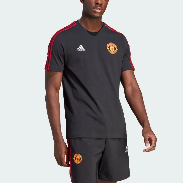 Adidas Manchester United Soccer Jerseys Men Black-4