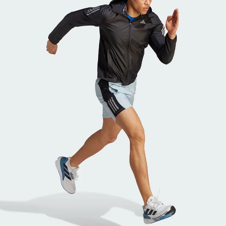 Adidas Free Shipping With AdiClub Own The Run Jacket-4