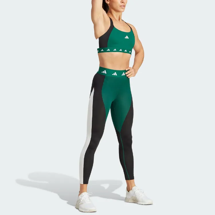 Adidas Colorblock Sports Underwear Women's Forest Green-4
