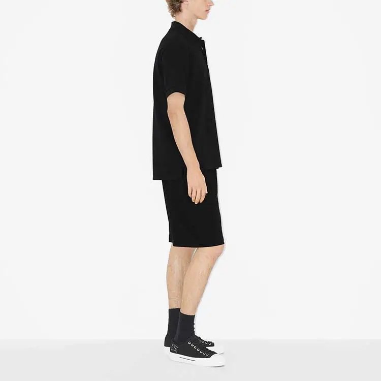 Burberry Check Ekd Cotton Pique Polo Shirt-3