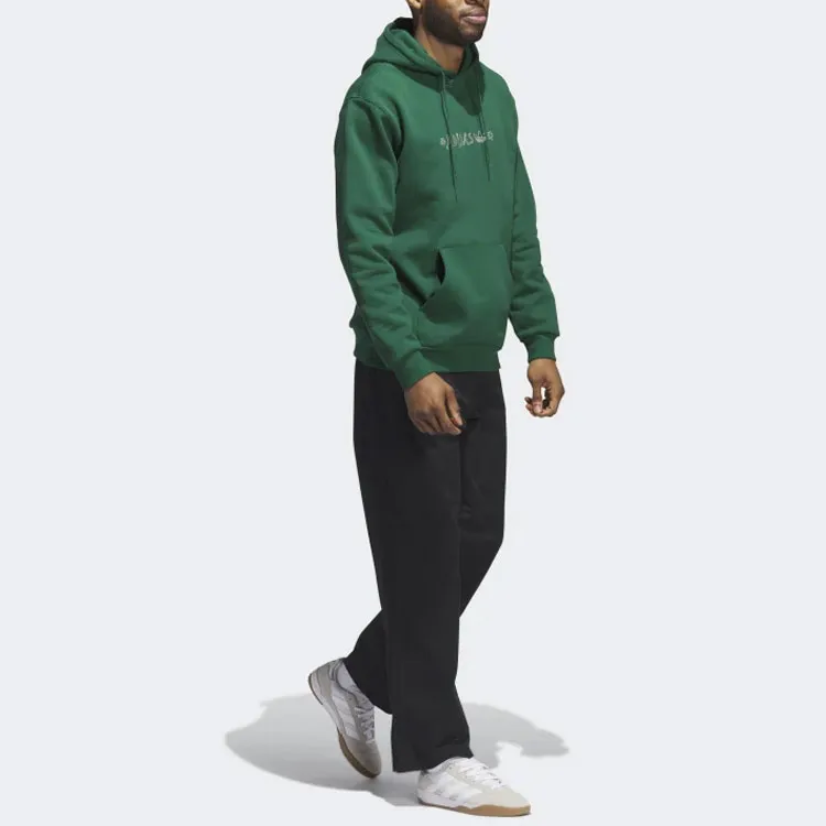 Adidas Originals HOODIE LC FLOWER Sweatshirts Men Green-4