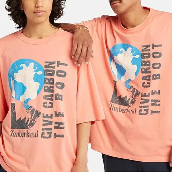 Timberland T Shirts Unisex Shell Pink-2
