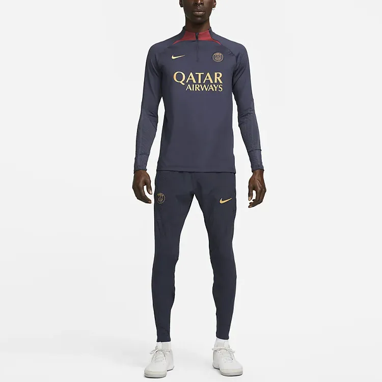 Nike Knitted Sweatpants Men Dark Blue-2