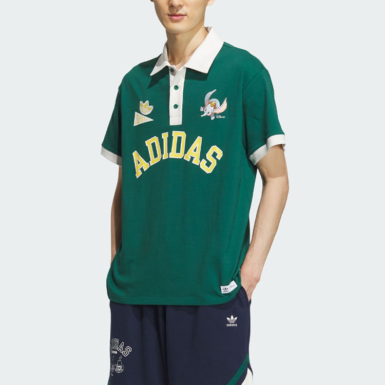 【ADIDAS】Originals x Disney Short-sleeve POLO ★追跡可 Adidas originals X Disney Sportswear Polo Shirt 'Dumbo