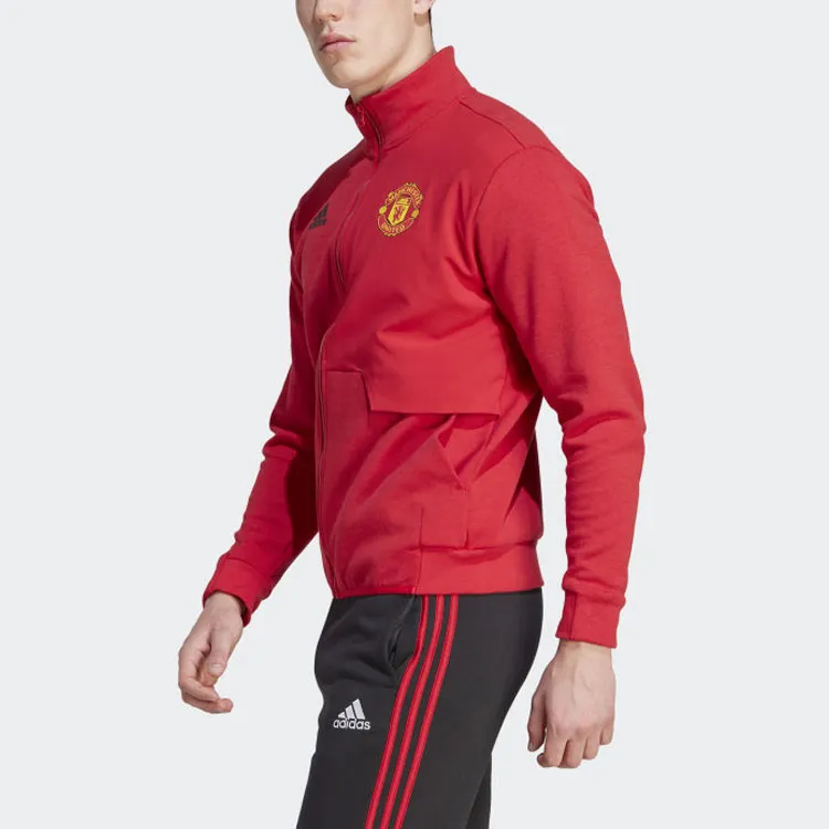 Adidas Manchester United Jackets Men Red-3