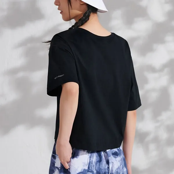 Columbia Crop Tops Women's Black-3
