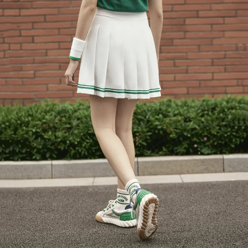 FILA ORIGINALE Casual Short Skirts Women's Cloud White-4